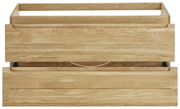 SKRINKA POD UMÝVADLO, farba duba, farba duba, 120/54/46 cm Linea Natura - Kúpeľňové skrinky, Online Only