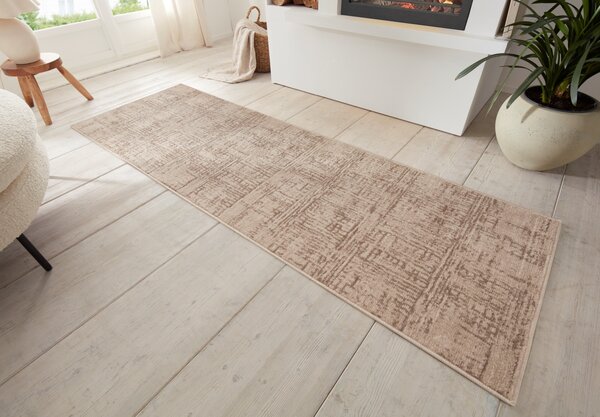Hanse Home , Kusový koberec Terrain 105603 Sole Cream Brown, 80x200, hnedá, obývacia izba