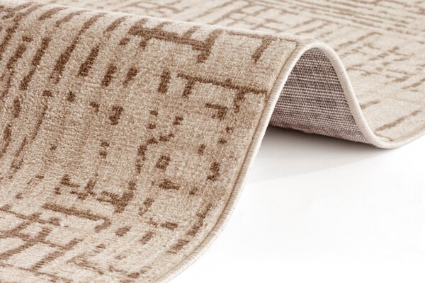 Hanse Home , Kusový koberec Terrain 105603 Sole Cream Brown, 80x200, hnedá, obývacia izba