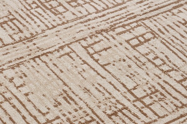 Hanse Home , Kusový koberec Terrain 105603 Sole Cream Brown, 80x200, hnedá, obývacia izba