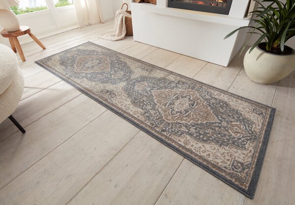 Hanse Home , Behúň Terrain 105607 Orken Black Brown, 80x200, hnedá, obývacia izba