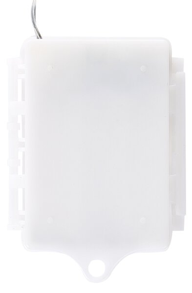 Sada 3 vonkajších LED dekorácií strieborná kovová 25 x 25 x 25 cm bytová vianočná ozdoba darčeky