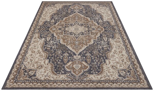 Hanse Home , Kusový koberec Terrain 105607 Orken Black Brown, 120x170, hnedá, obývacia izba