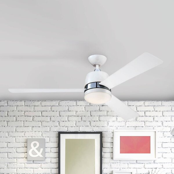 Westinghouse Tristan ventilátor svetlo biela/javor, Svetlé drevo, Obývacia izba / jedáleň, Drevo, Moderný
