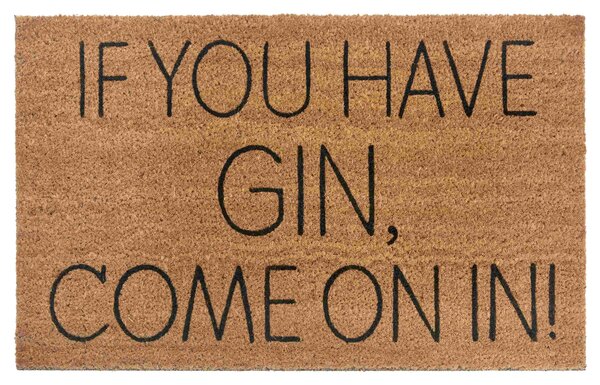 Hanse Home Collection koberce Rohožka If you have gin, come on in 105661 - 45x75 cm