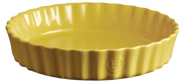 Emile Henry Hlboká koláčová forma, Ø 24,5 cm, žltá Provence 906024