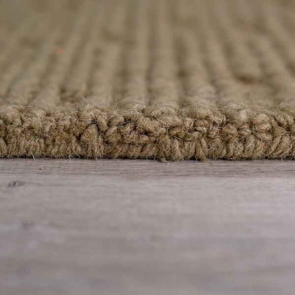 Kaki ručne tkaný vlnený koberec 160x230 cm Harris Boucle – Flair Rugs