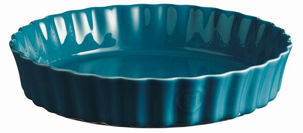 Emile Henry Hlboká forma na koláče, Ø 28 cm, modrá Calanque 606028