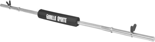 Gorilla Sports Tyč s pružinami vrátane podložky