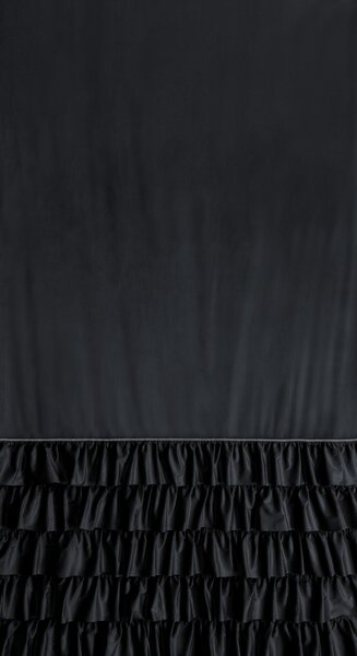 ZATEMŇOVACÍ ZÁVES NA KRÚŽKOCH CARLI 140X250 CM ČIERNA