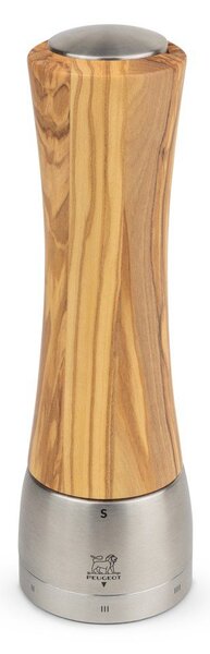 Peugeot Mlynček na soľ Madras, olivové drevo, 21 cm 36171