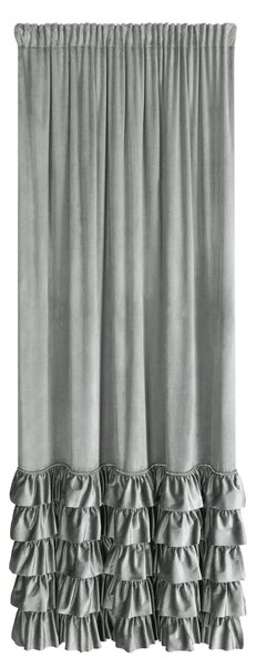 ZATEMŇOVACÍ ZÁVES NA PÁSKE CARLI 140X250 CM STRIEBORNÁ