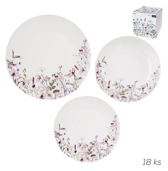 Porcelánová jedálenská súprava 18 ks Louka – Orion