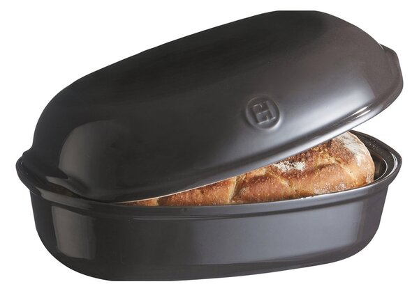 Emile Henry Forma na pečenie chleba, oválna, čierne korenie, 34 x 22,5 cm 799501