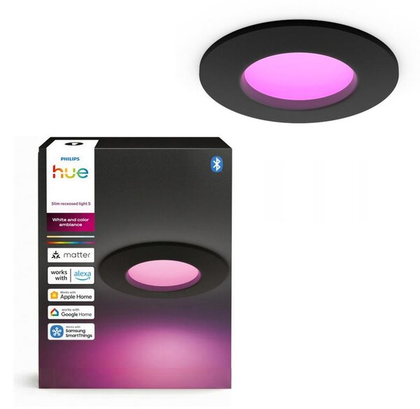 Philips -LED RGBW stmievateľné kúpeľňové podhľadové svietidlo Hue SLIM LED/8,3W/230V IP44