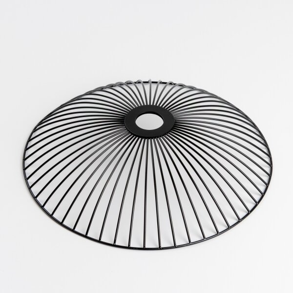 Brilagi - LED Prisadený luster CERIA WIRE 1xE27/60W/230V pr. 26 cm čierna