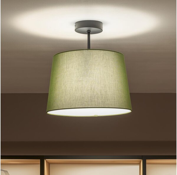 Brilagi - LED prisadený luster CERIA 1xE27/60W/230V pr. 30 cm čierna/zelená