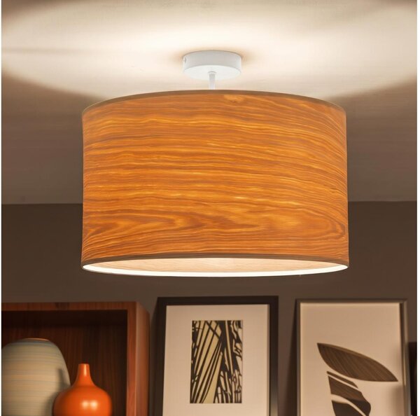 Brilagi - LED prisadený luster CERIA 1xE27/60W/230V priemer 45 cm biela/béžová