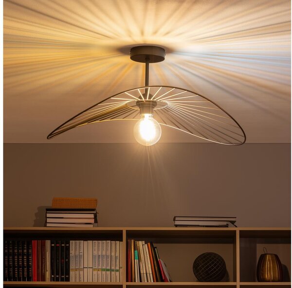 Brilagi - LED prisadené stropné svietidlo CERIA WIRE 1xE27/60W/230V 40x56 cm čierna/bronzová