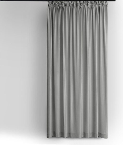 Sivý zamatový dimout záves 200x250 cm Velto – Filumi