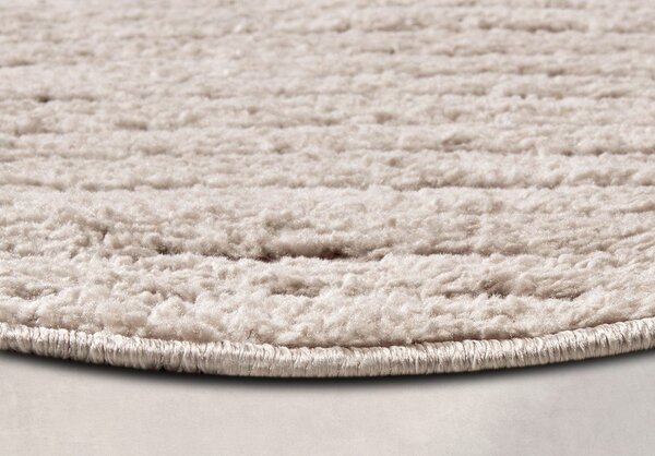 Béžový okrúhly koberec ø 160 cm Panglao New York Taupe – Elle Decoration