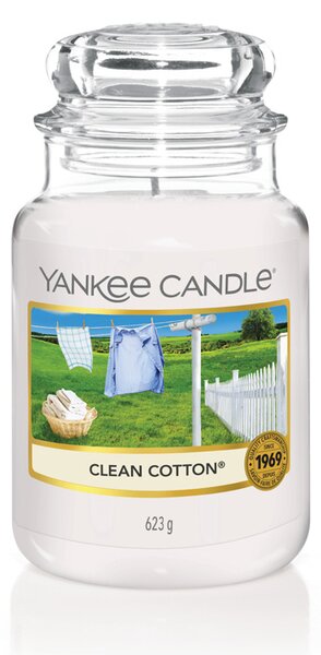 Vonná sviečka Yankee Candle veľká Clean cotton