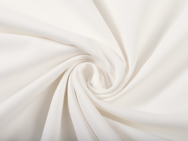 Bavlnená látka Panama PAN-001 Biela - šírka 250 cm