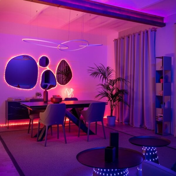 Twinkly TWD200STP-TEU - LED RGB Vonkajší stmievateľný pásik 200xLED 10m IP44 WiFi