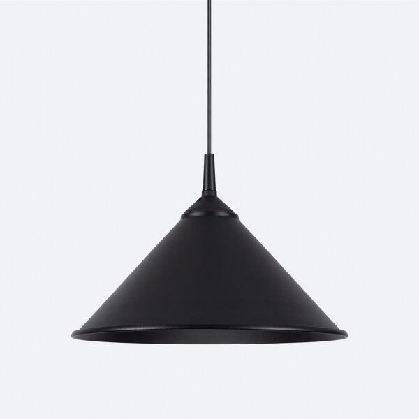 Sollux SL.1326 - Luster na lanku ZUMA 1xE27/15W/230V pr. 30 cm čierna