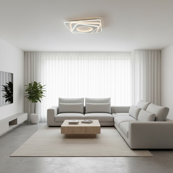 Brilagi - LED stmievateľné stropné svietidlo MODERN LED/100W/230V 3000-6000K + diaľkové ovládanie