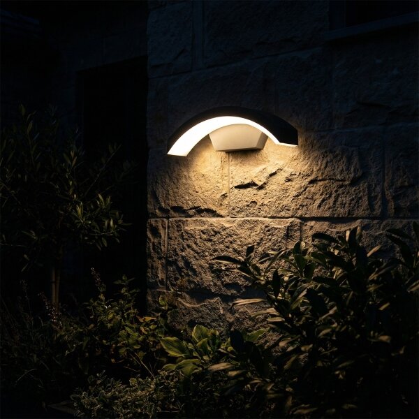 Brilagi - LED Vonkajšie nástenné svietidlo ARCELO LED/8W/230V IP54