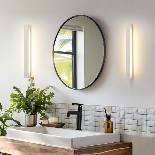 Brilagi- LED osvetlenie zrkadla do kúpeľne AQUA LINE LED/18W/230V 60 cm IP44 biela
