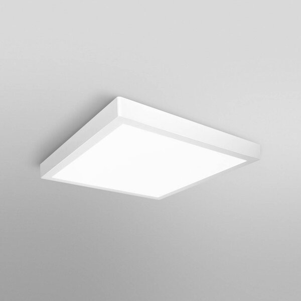 LEDVANCE SMART+ WiFi Orbis Downlight Surface 40x40, Biela / opálová, Obývacia izba / jedáleň, Hliník, Moderný, Stropné svetlo