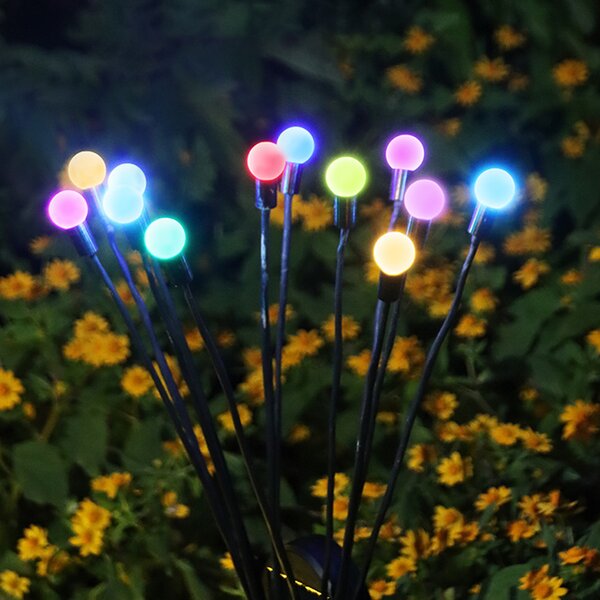 Bezdoteku LEDSolar vonkajšie svetlo Svetluška multicolor 2 ks, bezdrôtové, iPRO, 1W, multicolor farba