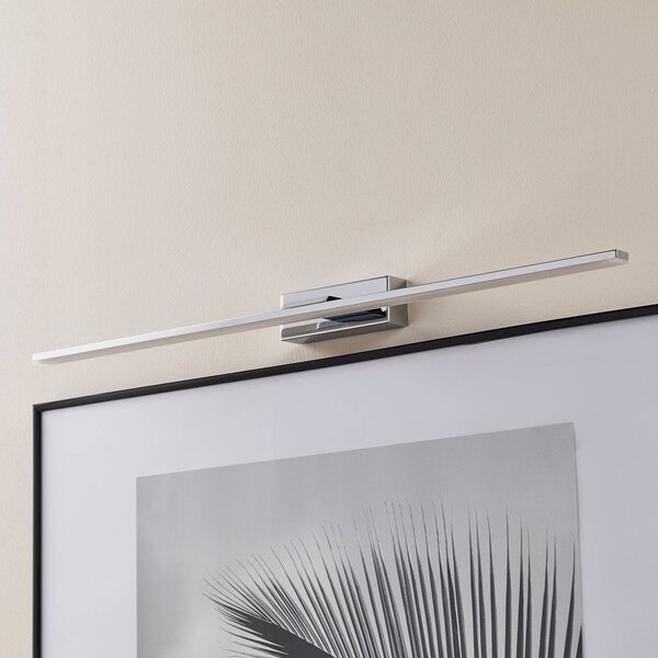 Nástenné svietidlo LED Miroir 80 cm chróm 4000K, Chrómová / strieborná, Kúpeľňa, Hliník, Moderný, Nástenné svietidlo