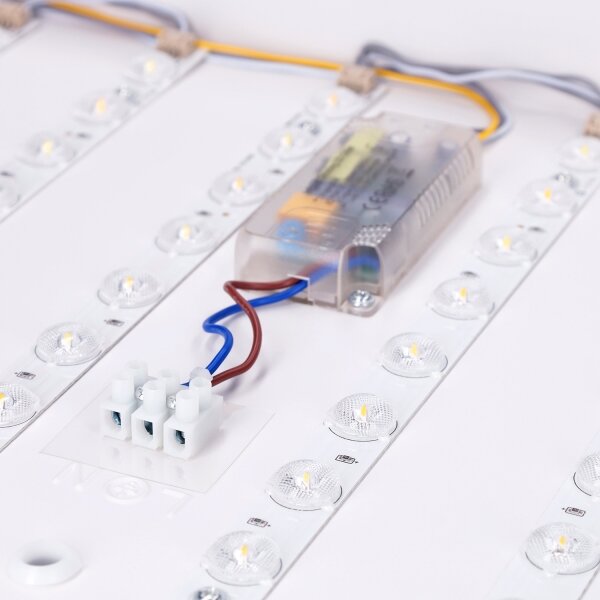 Brilagi - Stmievateľné LED svietidlo PILANA LED/60 W/230 V dub/čierna 56x56 cm + DO