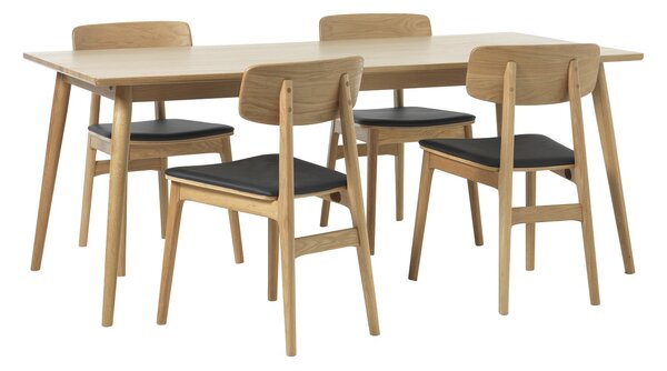 Dizajnový jedálenský stôl Tallys 190 cm prírodný dub