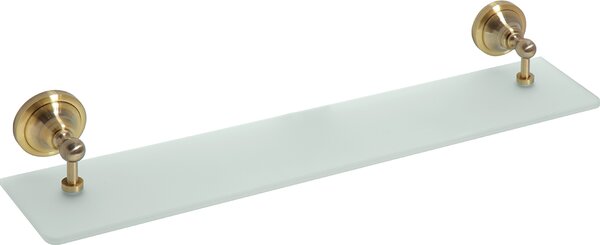 Bemeta Retro polička skleněná 600mm bronz 144102247