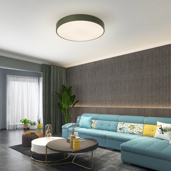 Brilagi - LED stropné svietidlo POOL LED/60W/230V 3000/4000/6000K 50 cm zelené