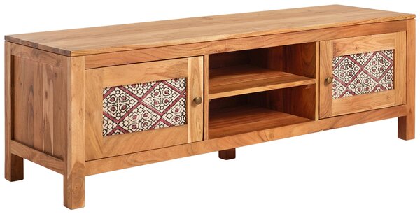 NÍZKA KOMODA, akácia, farba akácie, 140/45/42 cm Livetastic - Online Only drobný nábytok, Online Only