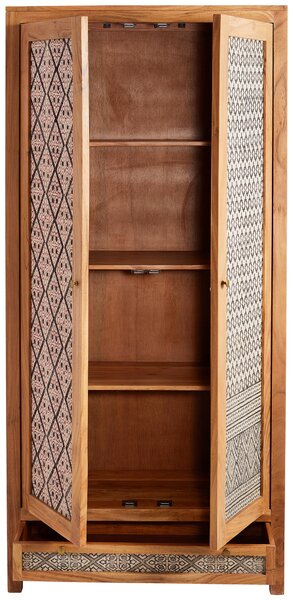 VIACÚČELOVÁ SKRIŇA, farba akácie, akácia, 90/190/42 cm Livetastic - Online Only drobný nábytok, Online Only