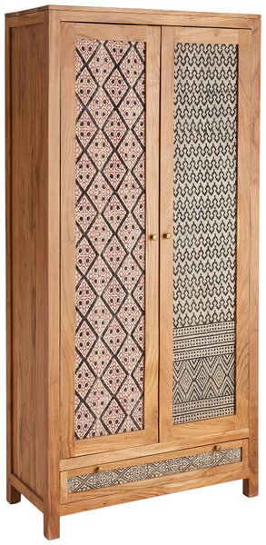 VIACÚČELOVÁ SKRIŇA, farba akácie, akácia, 90/190/42 cm Livetastic - Online Only drobný nábytok, Online Only