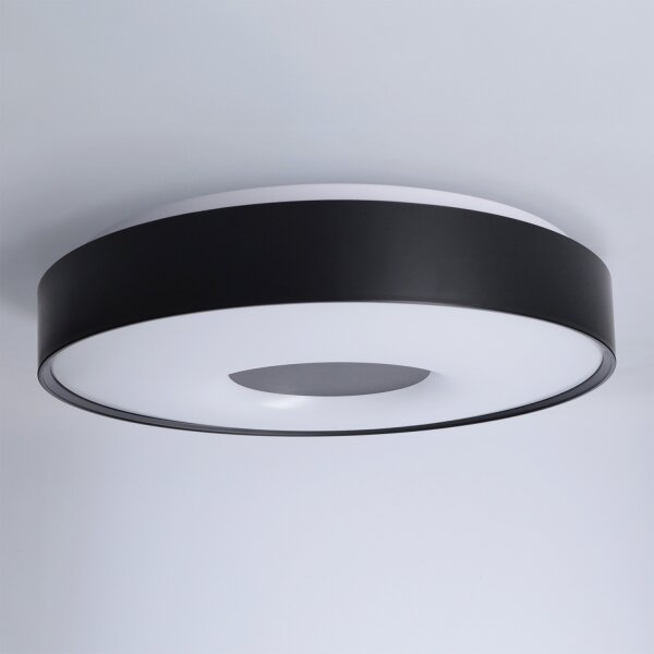 Brilagi - stmievateľné LED stropné svietidlo JAMIS LED/48W/230V pr. 39 cm čierna + DO
