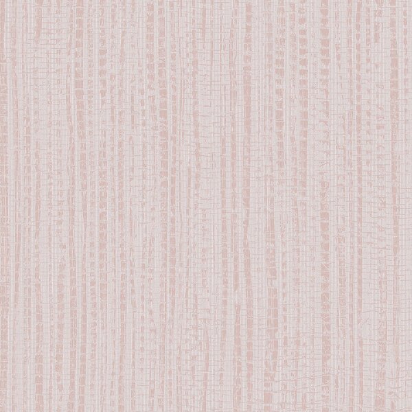 Ružová metalická vliesová tapeta, imitácia bambusu 104729, Formation, Graham & Brown