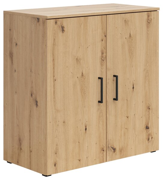KOMODA, dub artisan, 80/83/40 cm Carryhome - Komody