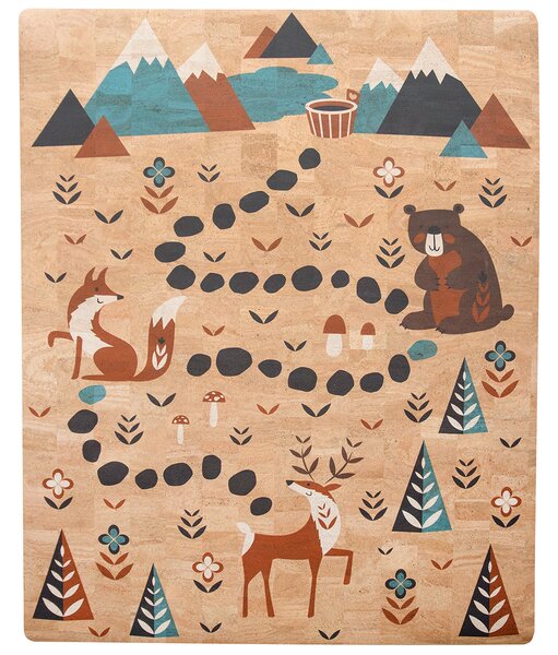 KORKII, Detský koberec FOREST, 135x170 cm, 010426