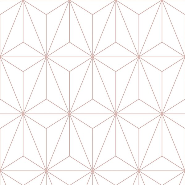 Biela vliesová tapeta geometrický vzor 104737, Formation, Graham & Brown
