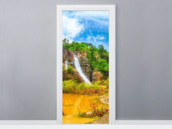Fototapeta na dvere Vodopád Pongour Materiál: Samolepiaca, Rozmery: 95 x 205 cm