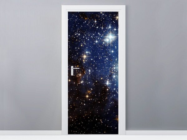 Fototapeta na dvere Medzi hviezdami Materiál: Samolepiaca, Rozmery: 95 x 205 cm