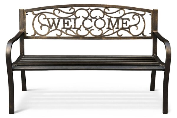 Ak furniture Záhradná lavička IRYS béžová